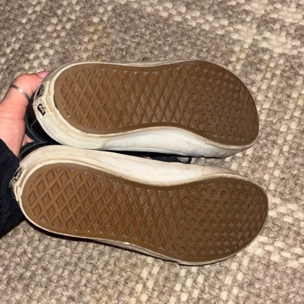 Vans Classic Black and White Sneakers